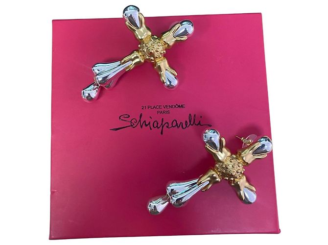 Spilla Statement Cross di SCHIAPARELLI