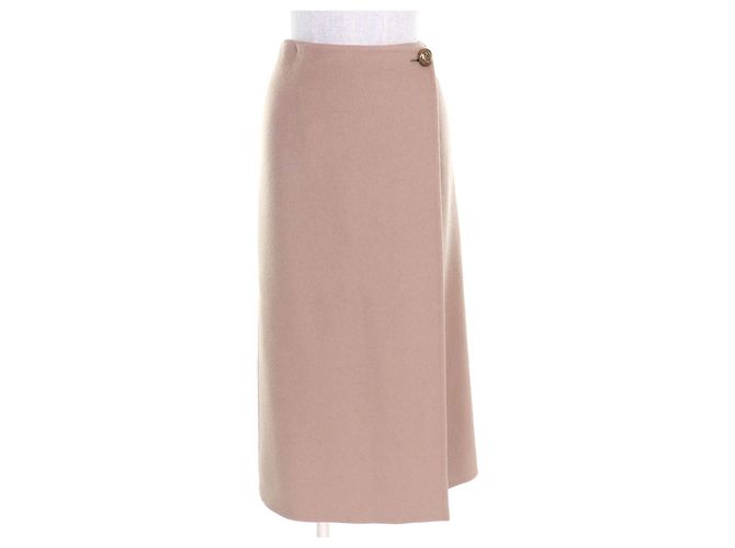 Prada Cashmere Skirt Beige