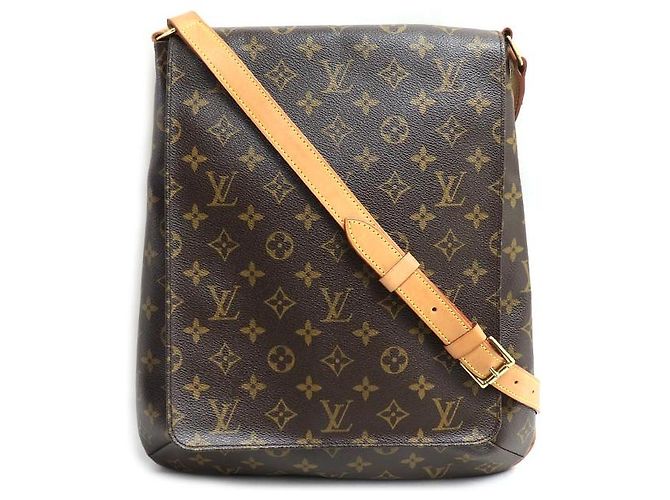 Borsa a tracolla Louis Vuitton Musette Monogram Marrone