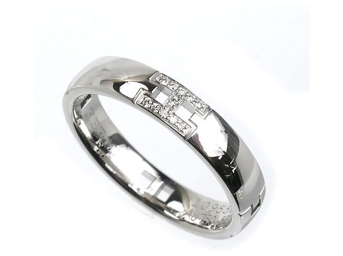 Hermès Hermes Ever Hercules Ring aus 18K Weißgold 