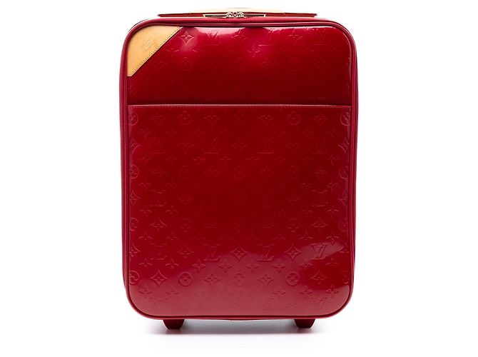 Louis Vuitton Rot Monogram Vernis Pegase 45