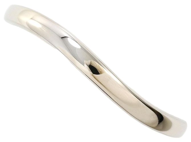 Autre Marque 14K Weißgold-Ringband Golden