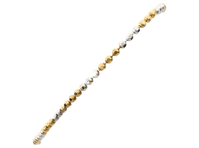 Autre Marque Pulseira de berloques em ouro amarelo 21K Dourado