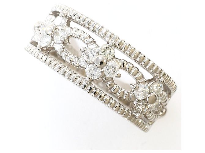 Autre Marque Platin 900 Diamantring
