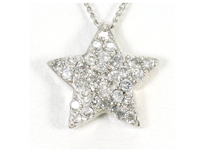 Autre Marque Collana in platino e diamanti