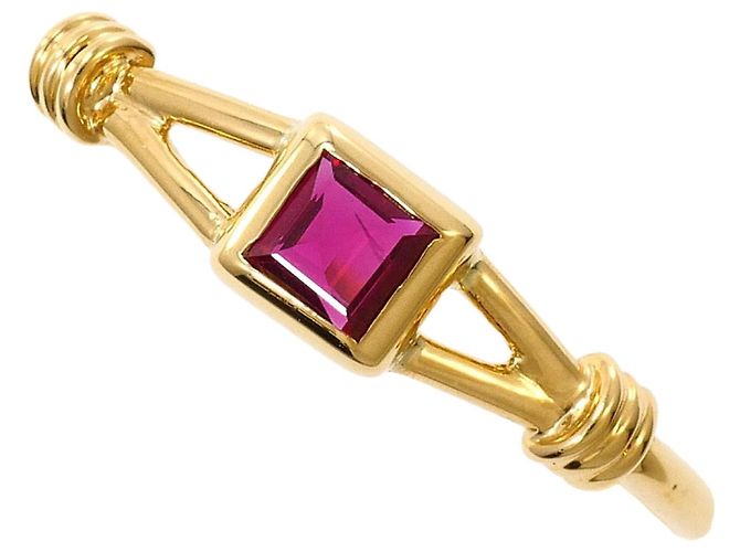 Autre Marque 18K Gelbgold-Ring Golden
