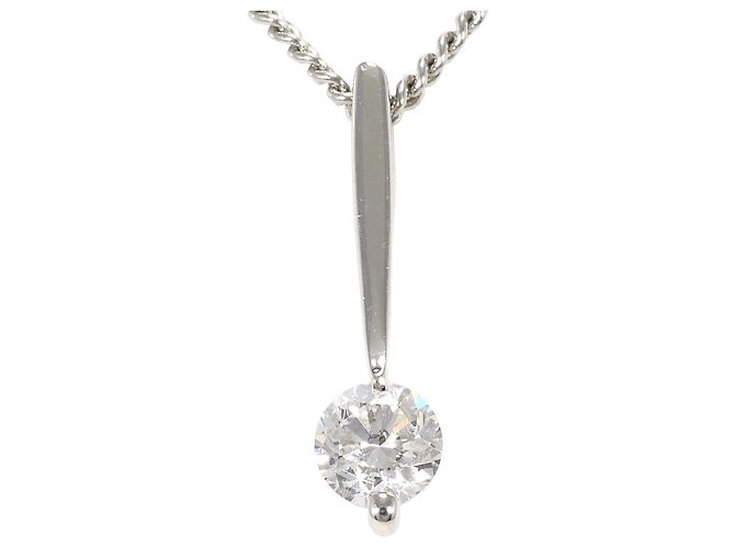 Autre Marque Collana in platino e diamanti