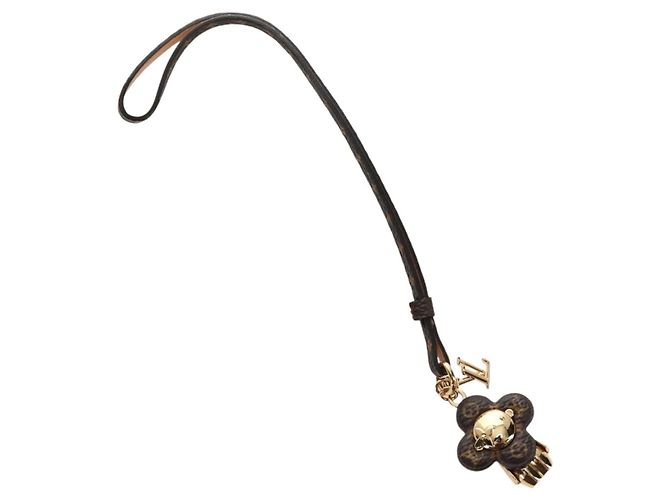 LOUIS VUITTON Monogram Vivienne Bag Charm M02177 LV Auth 184269M Monogramma