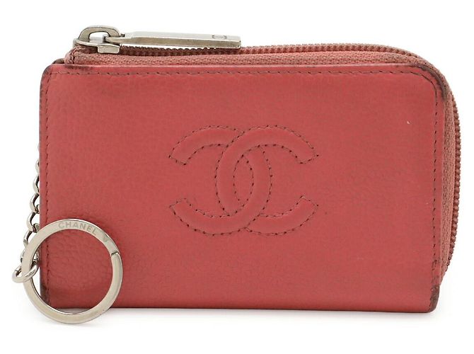 Timeless Monedero Chanel Coco Mark en piel caviar Rosa
