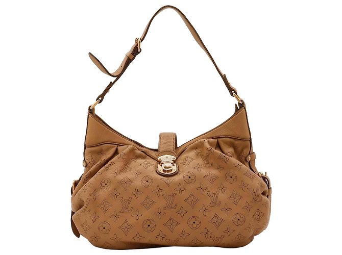Louis Vuitton Borsa a tracolla in pelle traforata Monogram Marrone