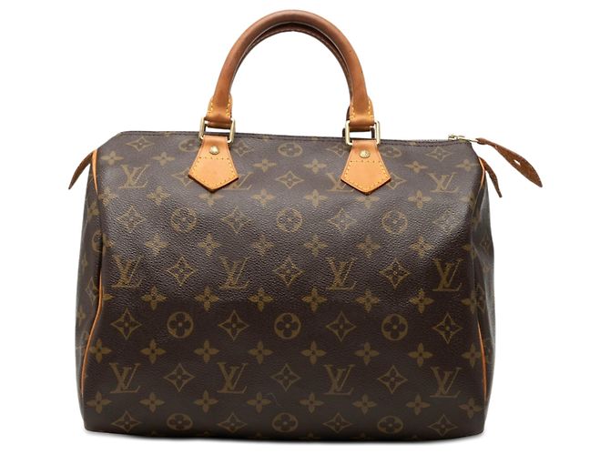 Louis Vuitton Marrom Monogram Speedy 30