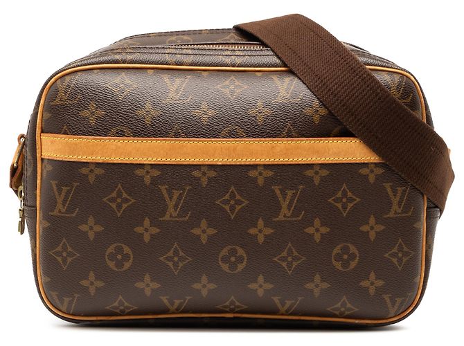 Louis Vuitton Marron Monogram Reporter PM