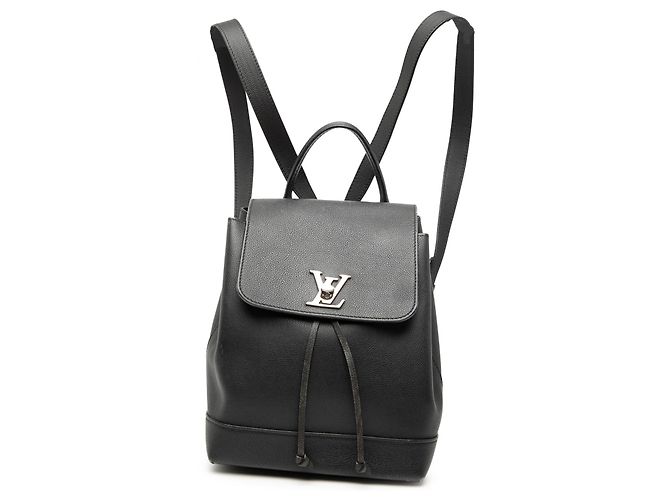 Louis Vuitton Black Taurillon Lockme Backpack