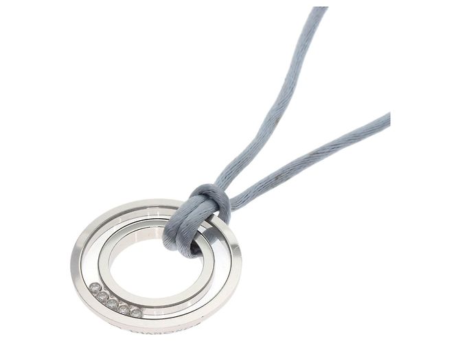 Chopard Collar de Oro Blanco Dorado 