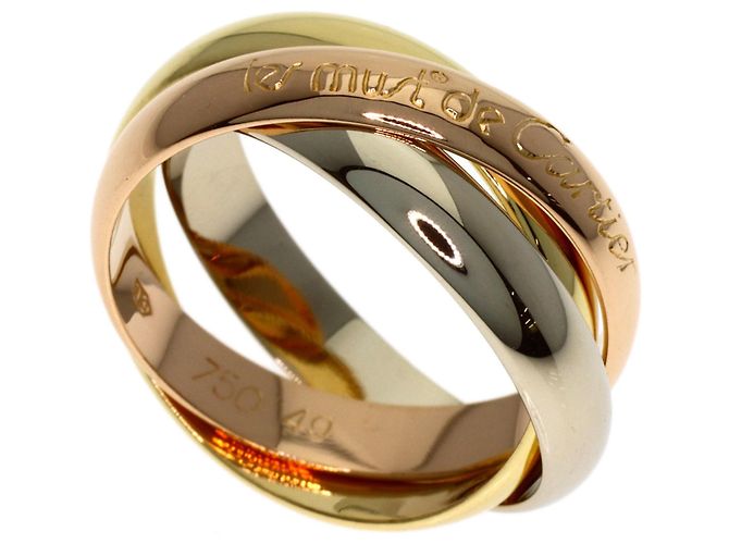 Anello Trinity di Cartier D'oro