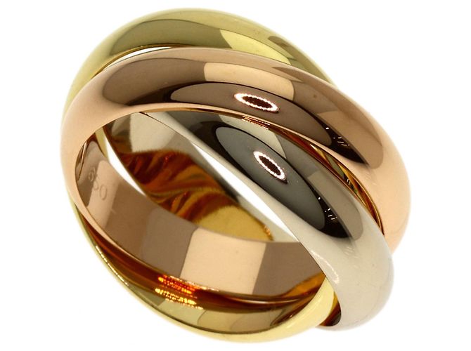 Anillo Trinity MM de Cartier Dorado