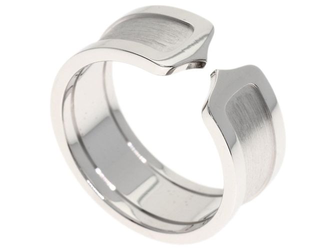 Anello C2 di Cartier in oro bianco 18K D'oro