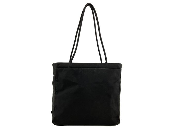 Prada Black Nylon Tote Bag