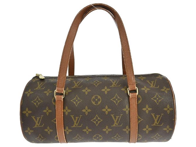 Bolsa Louis Vuitton Papillon Monogram Canvas 30 Marrom