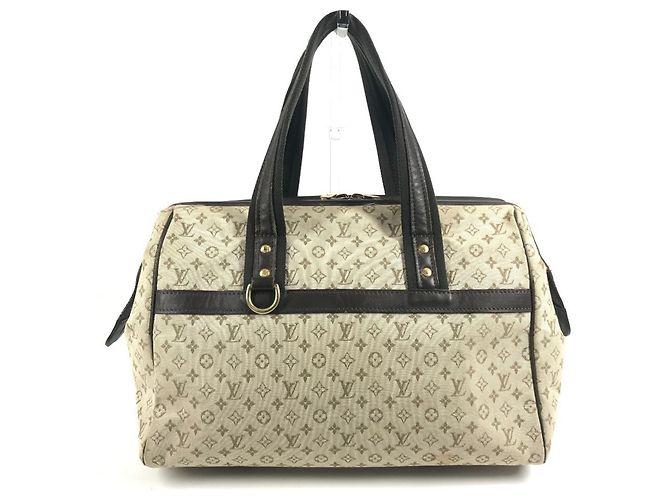 Bolsa Boston Louis Vuitton Monogram Mini Josephine GM Caqui