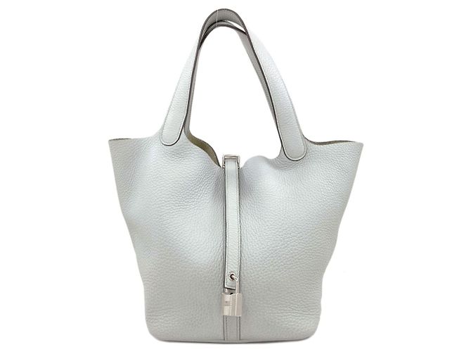 Hermès Bolsa Hermes Picotin Lock MM Marrom