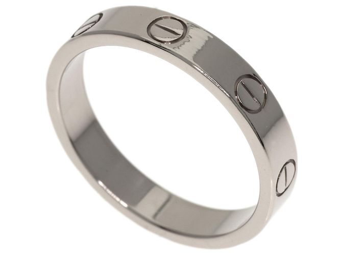 Anillo Mini Love de Cartier en oro blanco de 18K