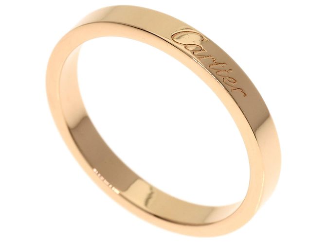 Anillo Cartier C de #59 en oro rosa de 18K