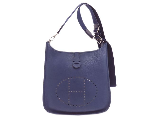 Hermès Borsa a Spalla Hermes Evelyne 3 PM Blu