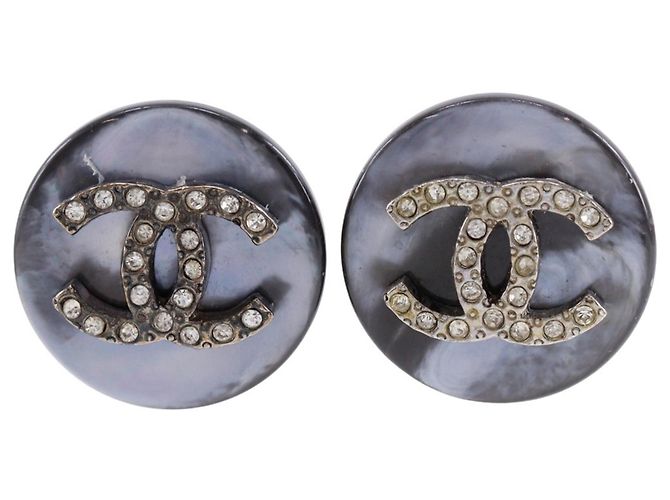 Orecchini a clip Chanel Coco Mark 