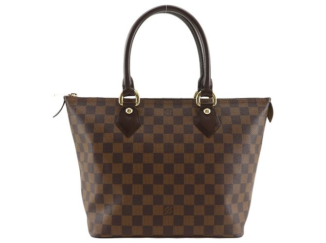 Bolsa Tote Louis Vuitton Marrom de Tecido