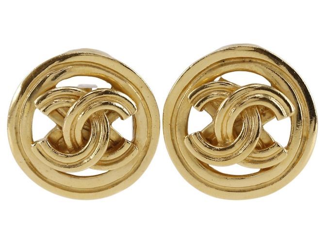 Orecchini Chanel Coco Clip D'oro 