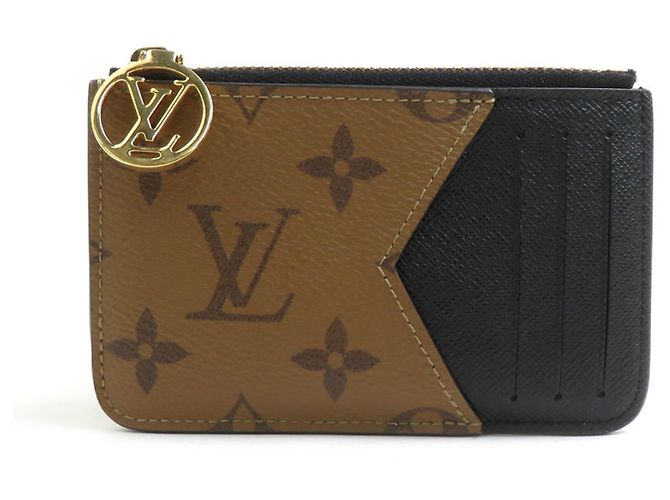 Portafoglio monete Louis Vuitton Marrone