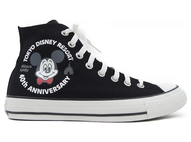 Autre Marque Baskets Converse Disney Noir