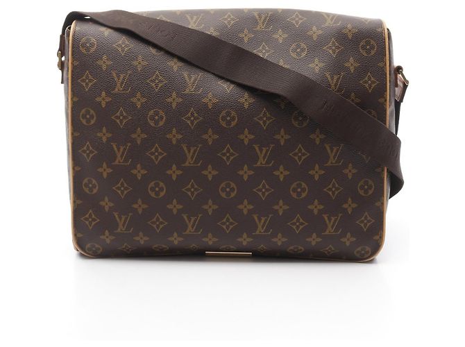 Borsa a Spalla Louis Vuitton Abbesses Monogram Marrone