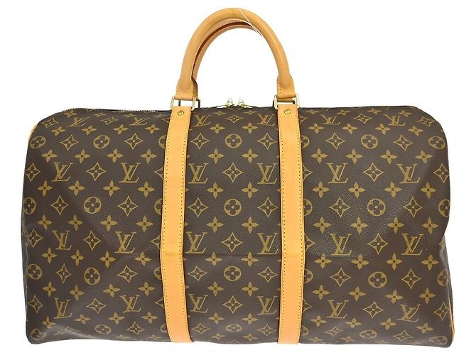 Louis Vuitton Keepall Monogram Canvas 50 Marrom