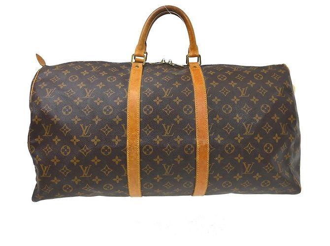 Louis Vuitton Keepall Monogram Canvas 55 Marrom