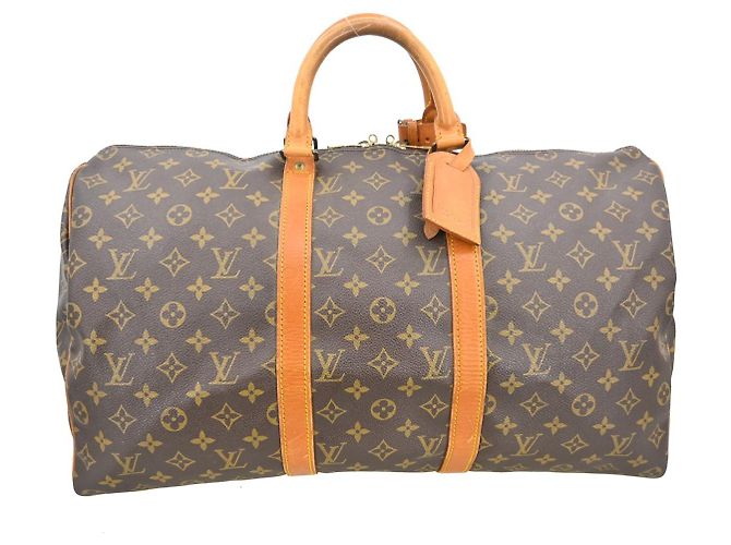 Louis Vuitton Keepall Monogram Canvas 50 Marrom