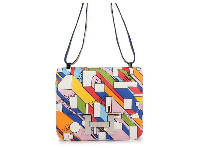 Hermès Bolso de hombro Hermes Constance 3 24 Multicolor
