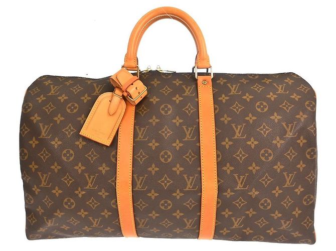 Louis Vuitton Keepall Monogram Canvas 50 Marrom