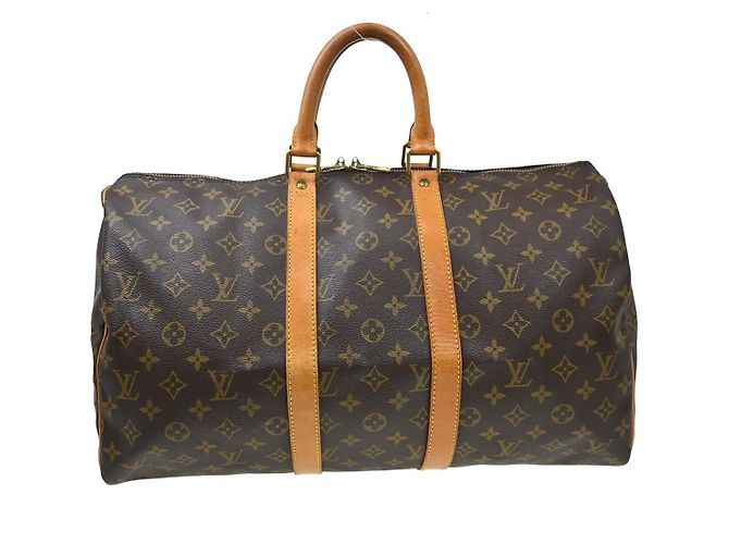 Louis Vuitton Keepall Monogram Canvas 45 Marron