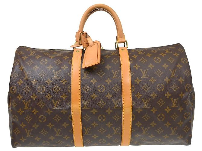 Louis Vuitton Keepall Monogram Canvas 50 Marrom