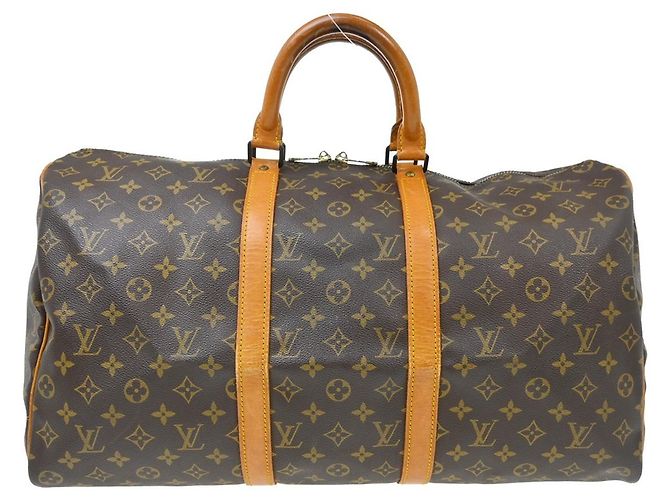 Louis Vuitton Keepall Monogram Canvas 50 Brown