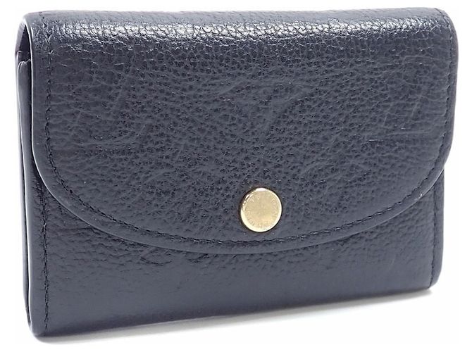 Monedero Monogram Empreinte Louis Vuitton Negro