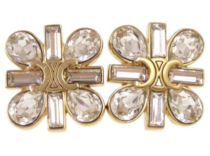 Céline Orecchini Celine Triomphe Stone Gold D'oro 