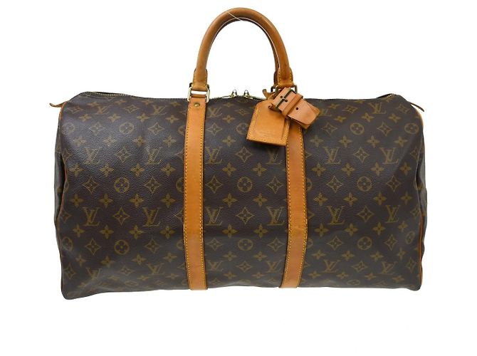 Louis Vuitton Keepall Monogram Canvas 50 Marron