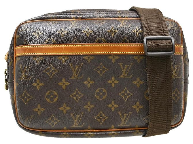 Louis Vuitton Reporter Monogram Canvas PM Marron