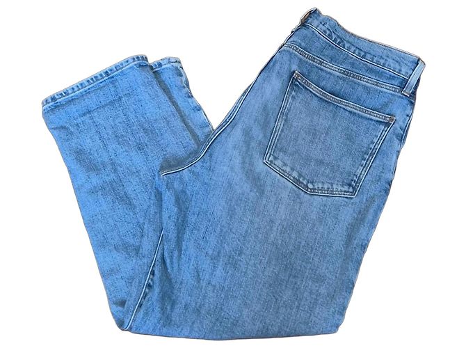 Vaqueros Comptoir des Cotonniers Corte Recto Azul Claro