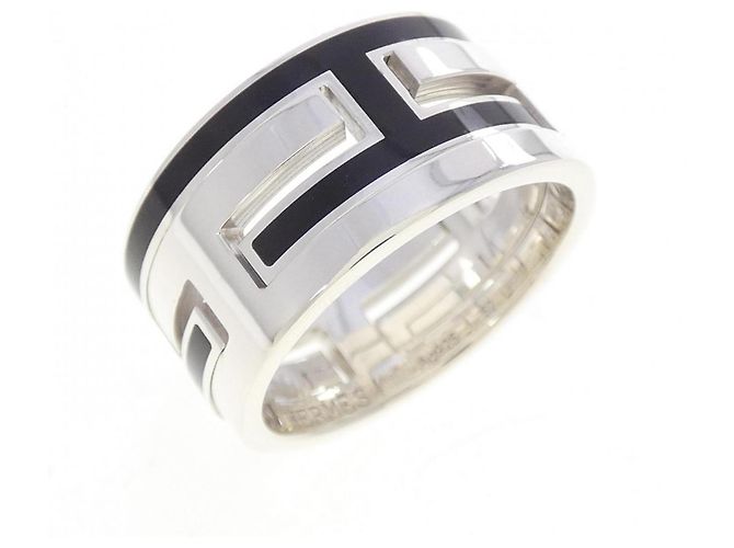Hermès Move H Ring Silber 