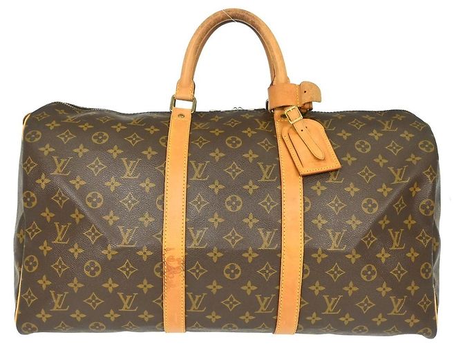 Louis Vuitton Keepall Monogram Canvas 50 Marrom