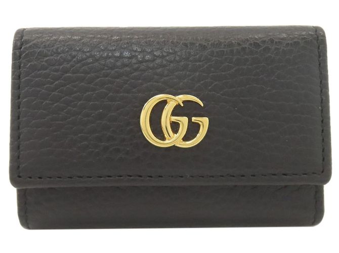 Gucci 456118 Double G Key Case